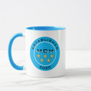 Caneca Curioso Nome Cinco Estrelas Mãe Dia de as mães Dot