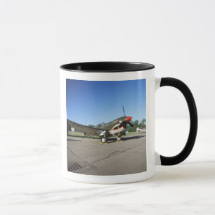 Caneca Curtiss P-40 Warhawk, em festival aéreo de