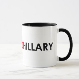 Caneca curvada de Hillary