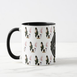 Caneca Custom Name French Bulldog Coffee Mug