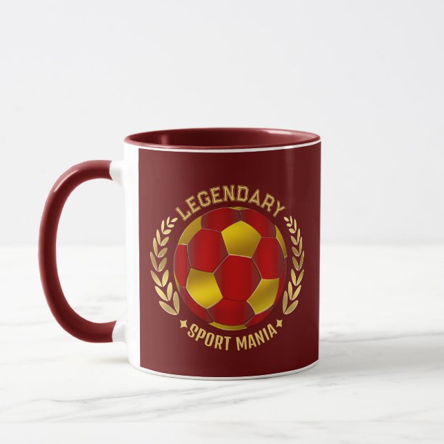 Caneca Custom  Soccer  Logo For Men (Esquerda)