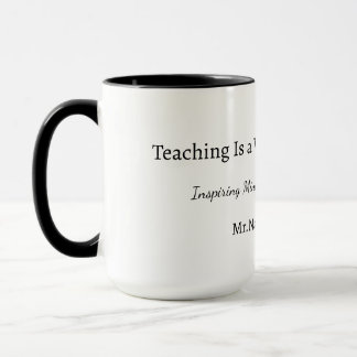 Caneca Custom Teacher Gift Mug 