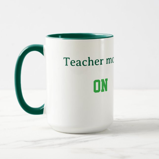 Caneca Custom Teacher Gift Mug  (Esquerda)