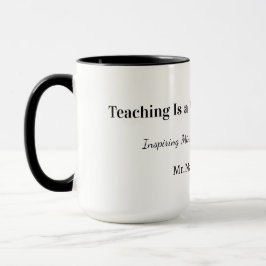 Caneca Custom Teacher Gift Mug 