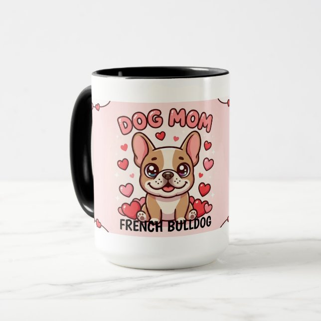 Caneca Customizable Golden Retriever Dog Mom Mug –  (Frente Esquerda)