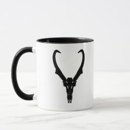 Caneca Customizable Pronghorn Skull
