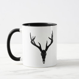 Caneca Customizable White-Tailed Deer Skull