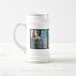 Caneca customizável da caneca de cerveja de