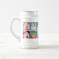 Caneca customizável da caneca de cerveja de