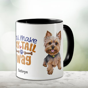 Caneca Cut Yorkshire Terrier Você Faz Minha Carteira