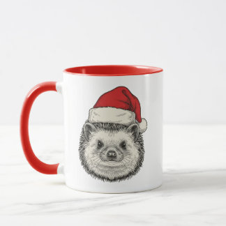 Caneca Cute Christmas Hedgehog