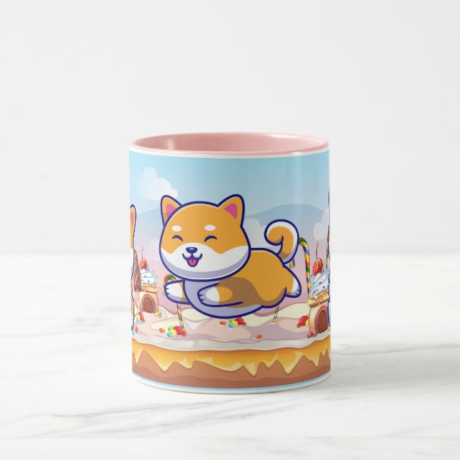Caneca Cute Corgi Mug (Centro)