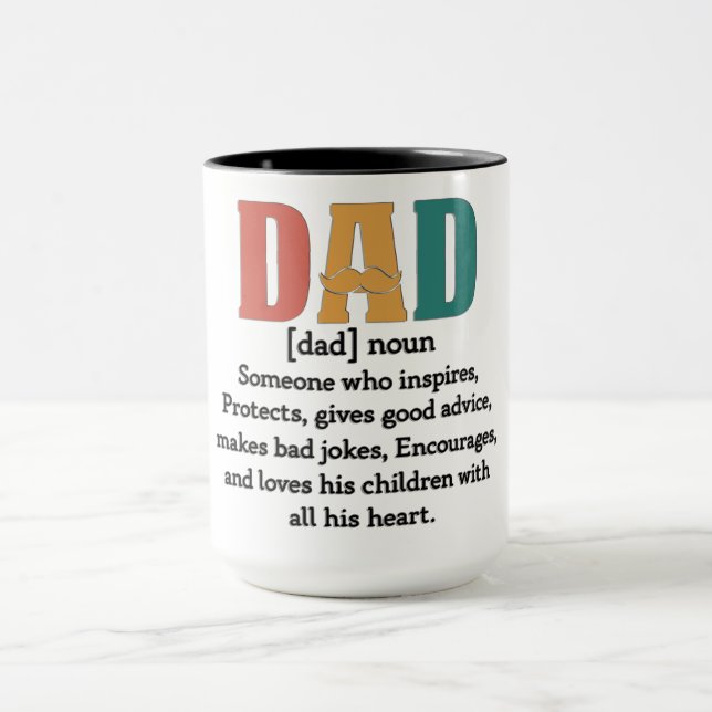 Caneca Cute Dad Definition (Centro)