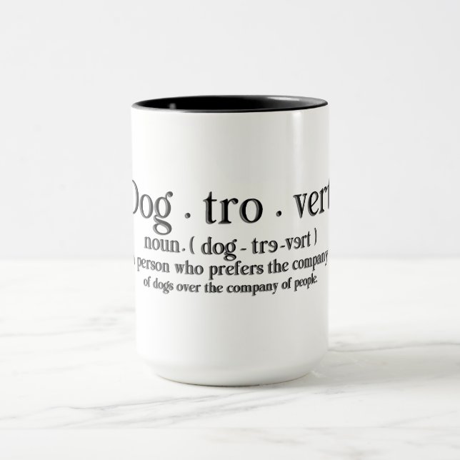 Caneca Cute Dog Quote (Centro)