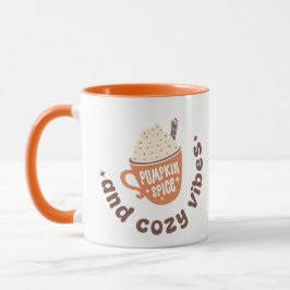 Caneca Cute Fall Pumpkin Spice e vibrações aconchegantes 