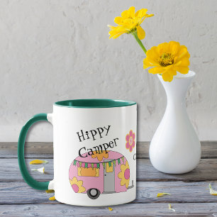 Caneca Cute Hippy Camper Personalizado