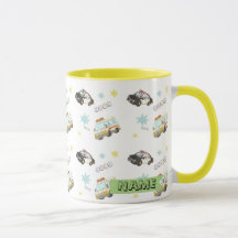 Cute Japanese Police & Ambulance - Soft Colors