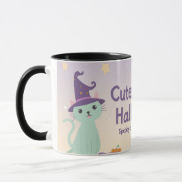 Caneca 🧡 ✨ “Cute & Kind Halloween” Collection 🎃🌿