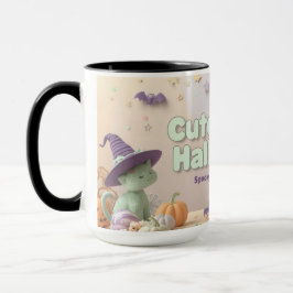 Caneca 🧡 ✨ “Cute & Kind Halloween” Collection 🎃🌿