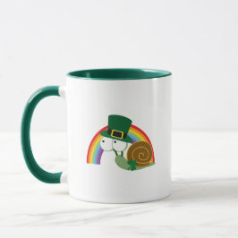 Caneca Cute Leprechaun Snail