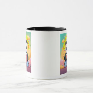 Caneca Cute Panda Coffee Mug – “Powered by Coffee” 