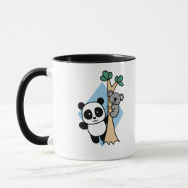 Caneca Cute Panda e Koala - Amanda Roos