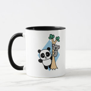 Caneca Cute Panda e Koala - Amanda Roos