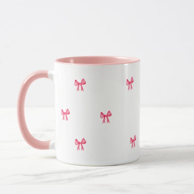 Caneca Cute Pink Feminine Coffee Cup (Esquerda)