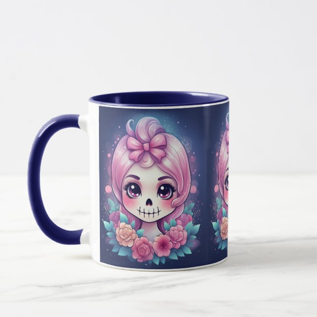 Caneca Cute Skull Mug (Esquerda)