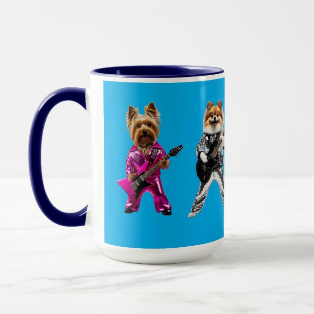 Caneca Cute Small Dog Rockers (Esquerda)