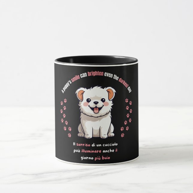 Caneca Cute Smiling Puppy (Centro)