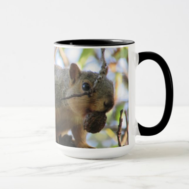 Caneca Cuz-esquilo Engraçado Coffee Mug (Direita)