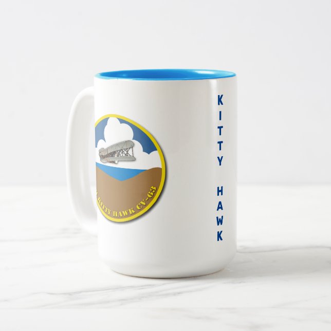 CANECA CV-63 USS KITTY HAWK (Frente Esquerda)