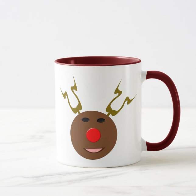 Caneca Cyber Christmas Reindeer Mug (Direita)