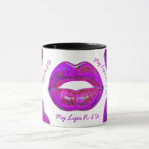 Caneca Cyber Venus Lábios - Meus Lábios São 4 U. Multipli