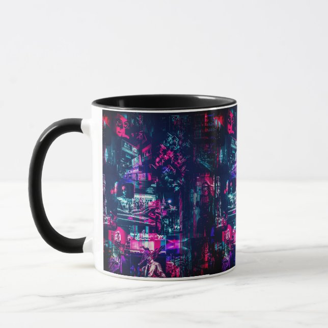 Caneca Cyberpunk (Esquerda)