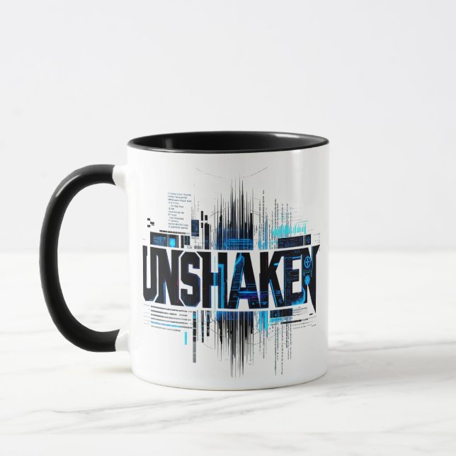Caneca Cyberpunk Inabalável (Esquerda)