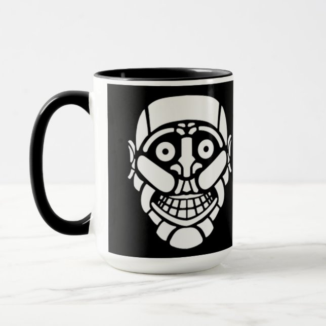 Caneca Cybersmily Logotipo Cyborg Black Mug (Esquerda)