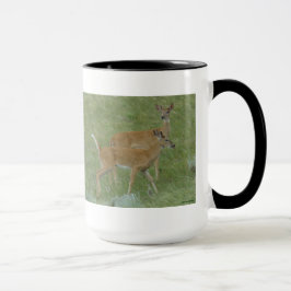 Caneca D6 Veados de Cauda Branca Bucos Jovens