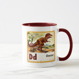 Caneca D é para Dinossauro