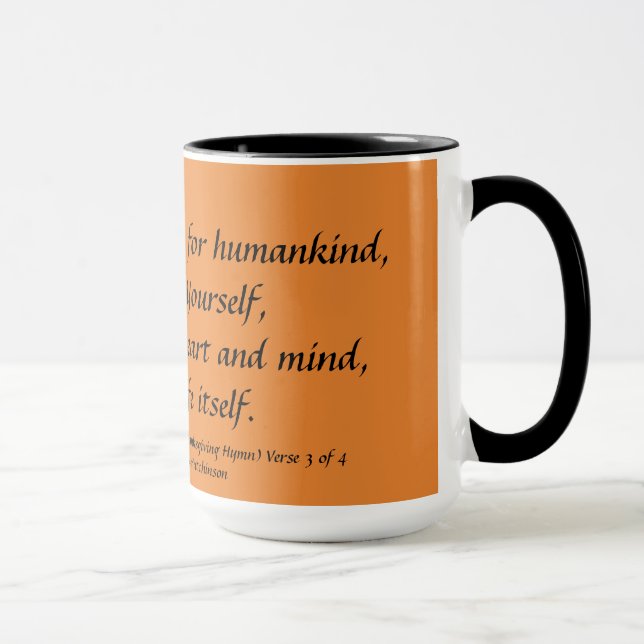 Caneca da acção de graças (Direita)