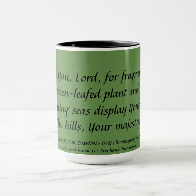 Caneca da acção de graças (Centro)