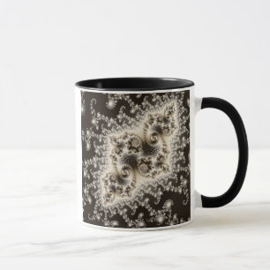 Caneca da Água-Viva Marrom Sépia