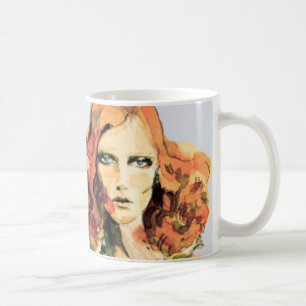 Caneca da aguarela de Karen Elson