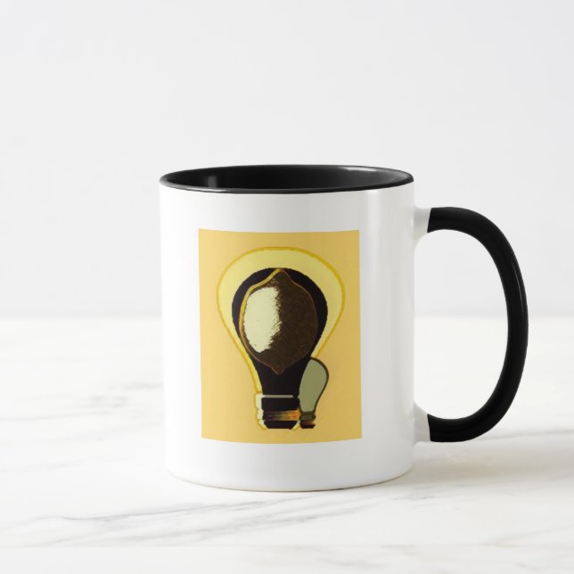 Caneca da ampola do limão (Direita)