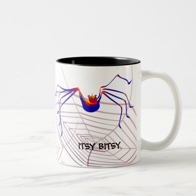 Caneca da aranha de Itsy Bitsy (Direita)
