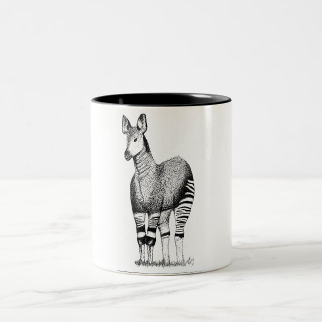 Caneca da arte do Okapi (Centro)