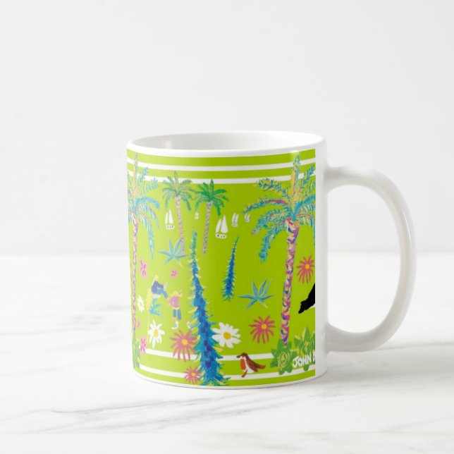 Caneca da arte: Jardim da abadia de Tresco (Direita)