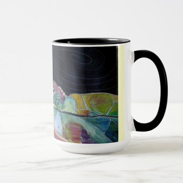 Caneca da arte: "Pono-Harmonia " (Direita)