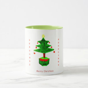 Caneca da árvore de Natal